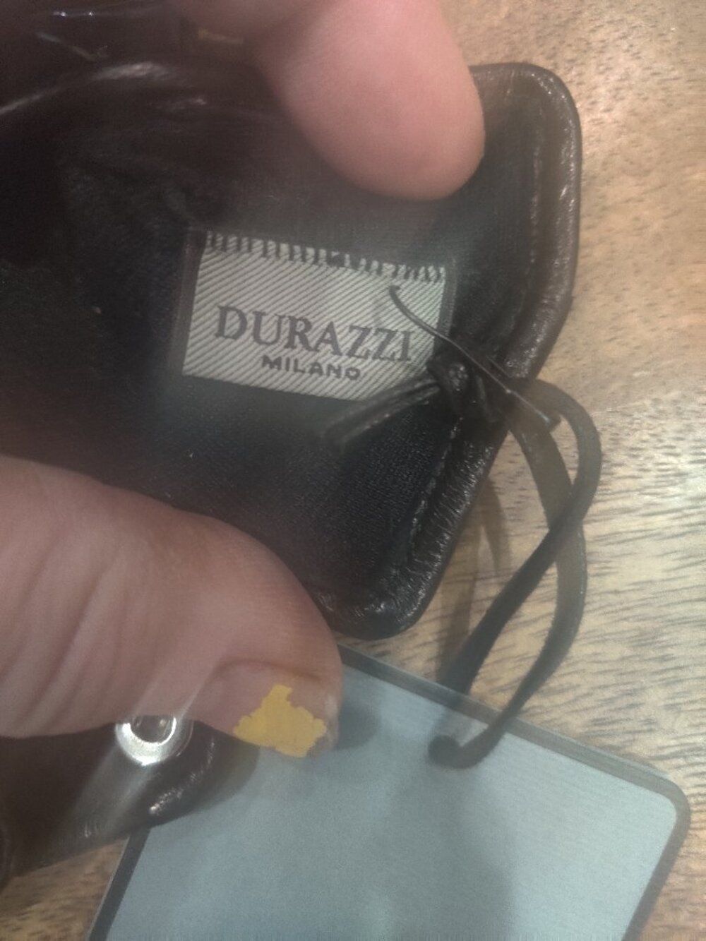 Durazzi leather gloves size L New $598.00 - Picture 4 of 5